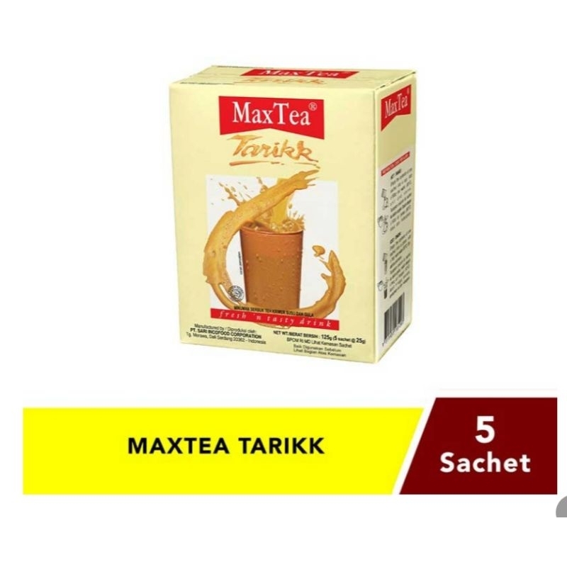 

Maxtea tarik 5x25 g