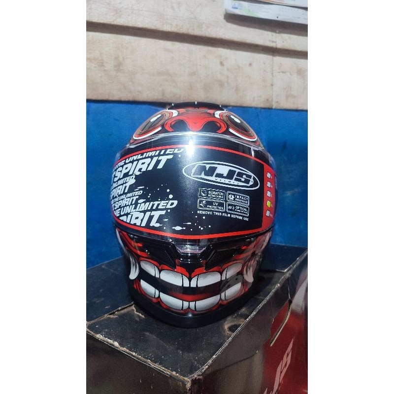 helm njs zx1barong glossy