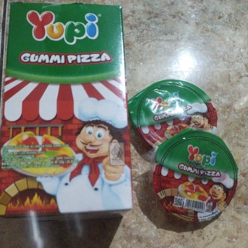 

yupi gummi pizza