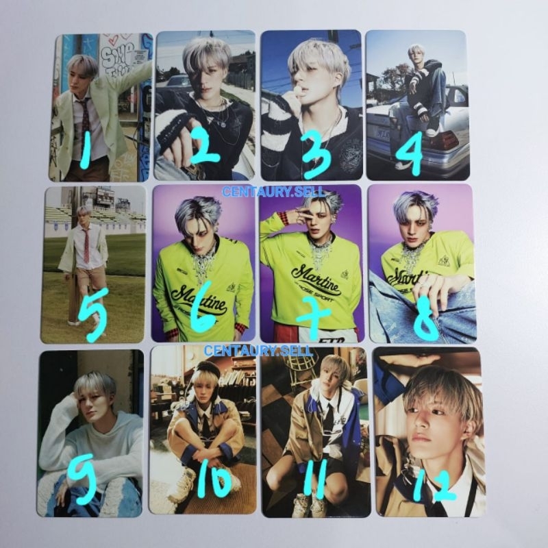 Photocard konsep qr album istj NCT DREAM JENO