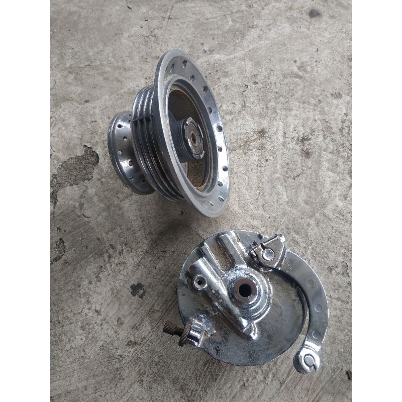 Tromol depan honda xlr200 trail vintage jadul