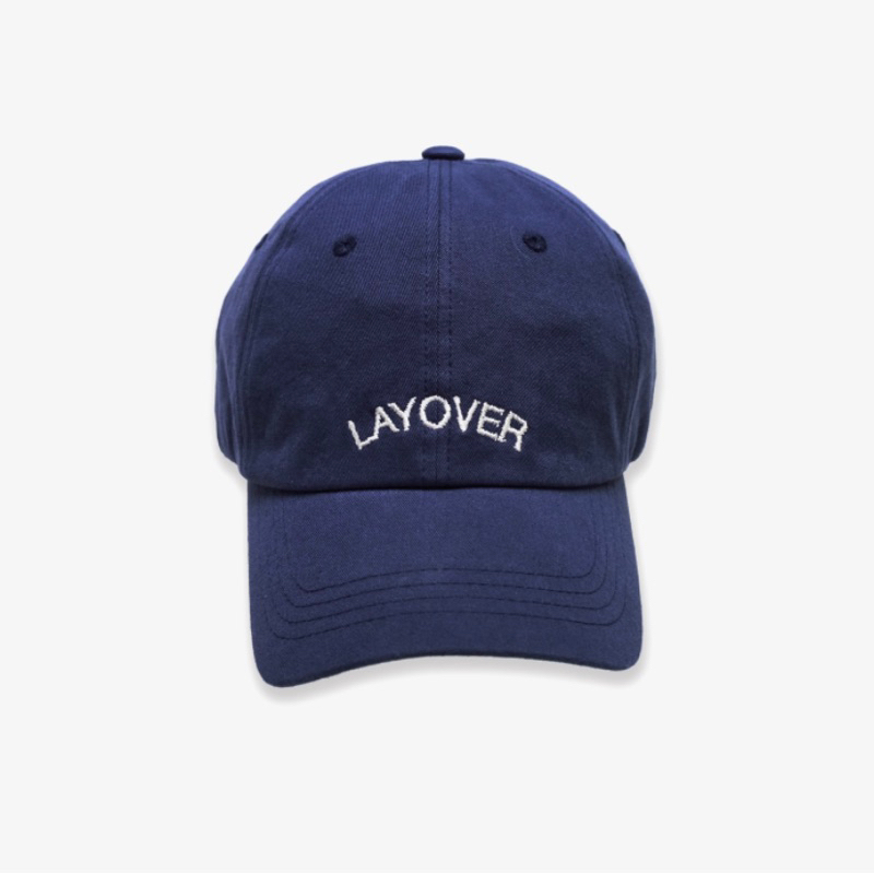 (EARLY PO KOREA) CAP [NAVY] - V BTS LAYOVER OFFICIAL MERCHANDISE