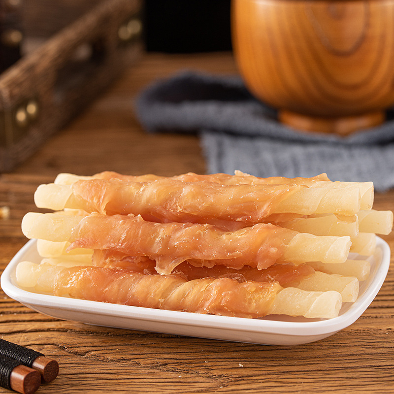 [PIKU POKU] Wrapped Twisted Bone | Snack Anjing Camilan Anjing Biskuit Anjing Dogfood Petfood Makana