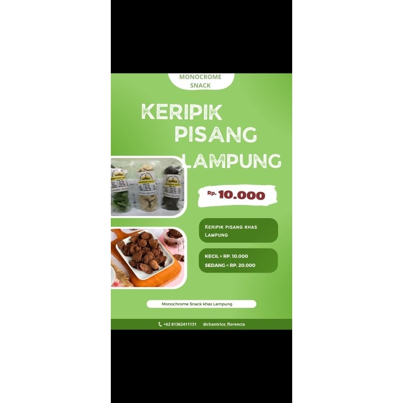 

KERIPIK PISANG KHAS PALEMBANG