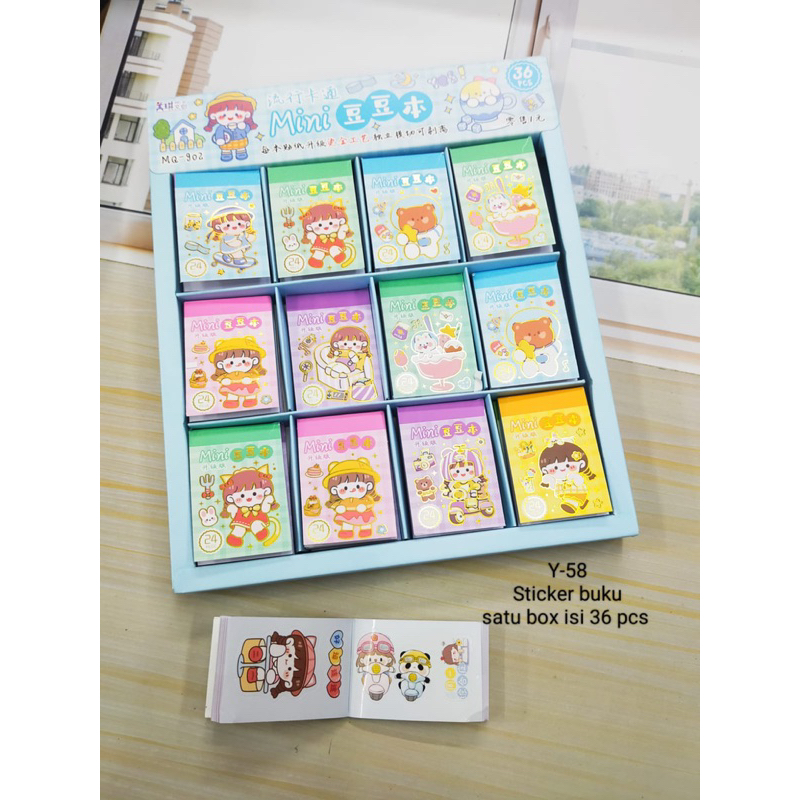 

STIKER BUKU ISI 24 STIKER KARAKTER STIKER KOREA