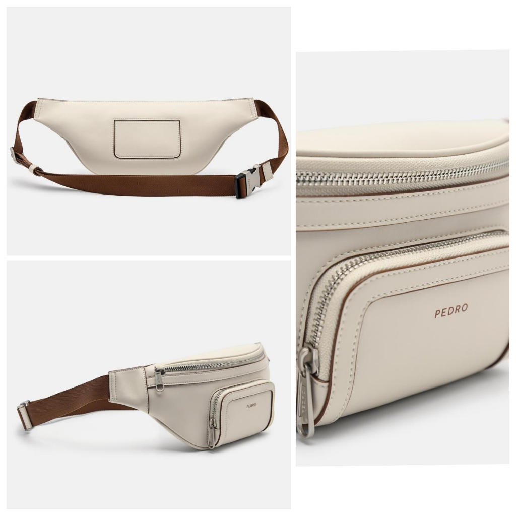 Tas Pedro Fred Sling Pouch Original Man Waist Sling Belt Bag Tas Pinggang Pria Cowok Laki Laki