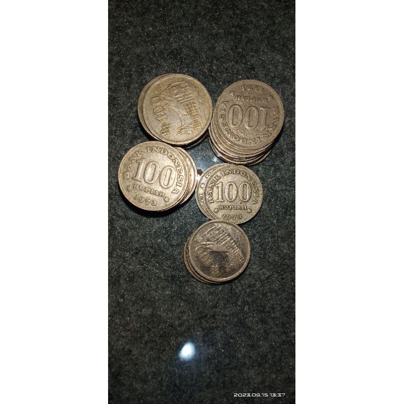 Koin 100 rupiah tebal