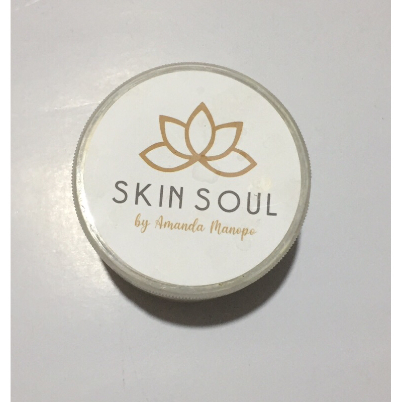 SKINSOUL Amanda manopo Bodyscrub free skincare