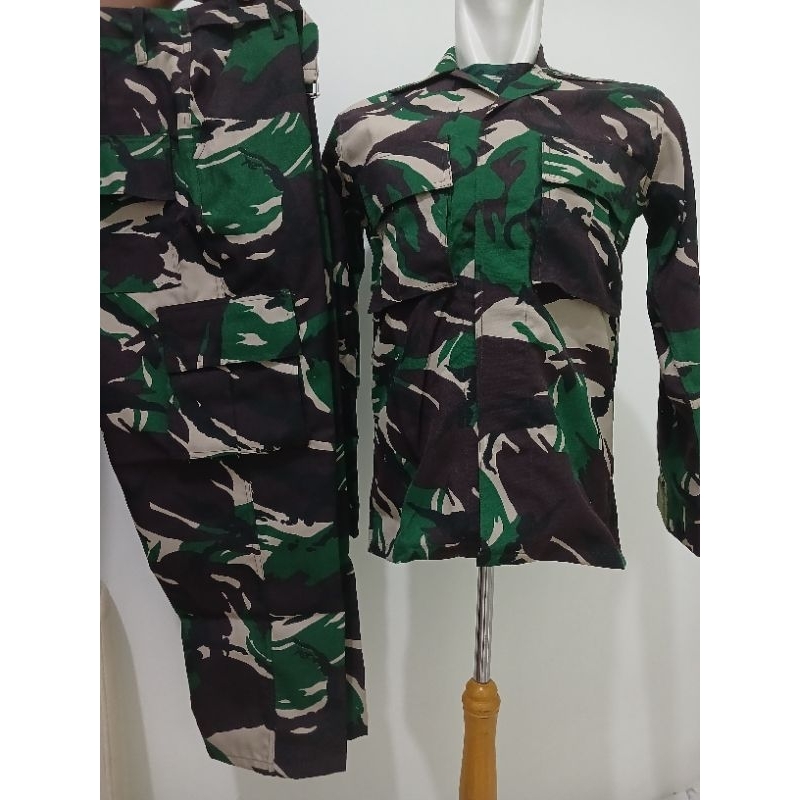 Baju PDL TNI Malvinas Velbed Baju PDL TNI Velbed
