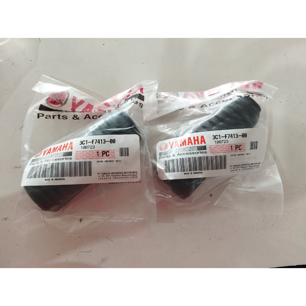 Karet Footstep Depan Kanan Kiri Yamaha Vixion MX King Vixion R Vixion New 3C1 F7413 00 SET