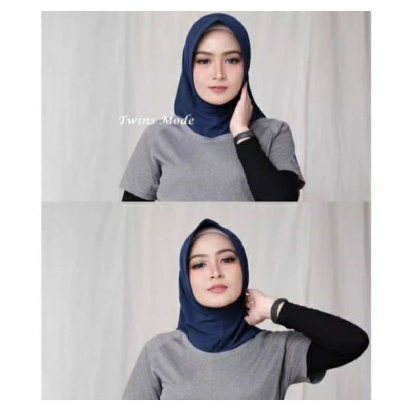Hijab sport intan jersey