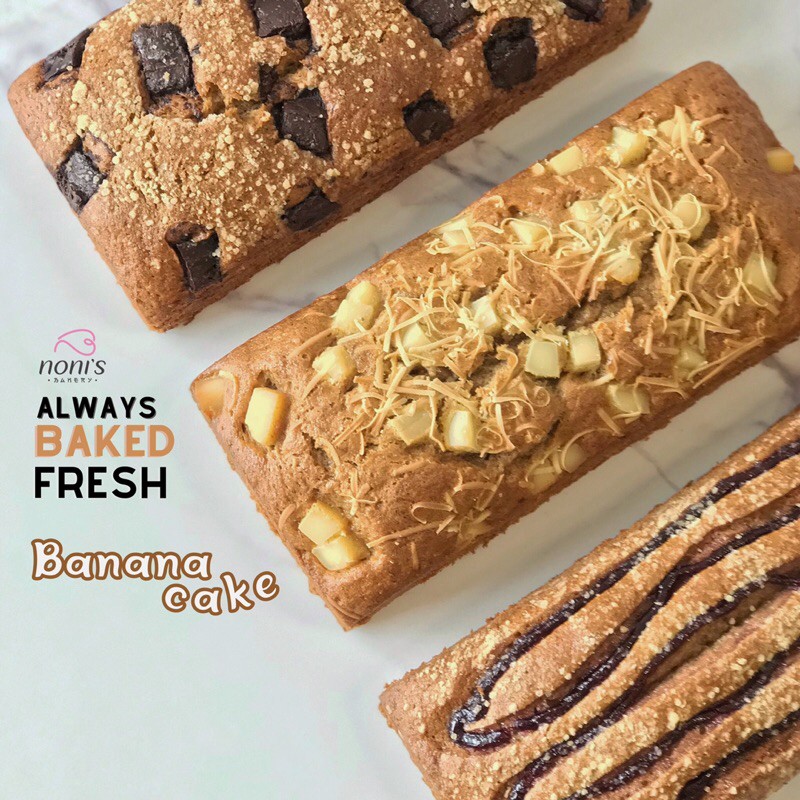 

Banana Cake Sehat Noni's Bakery - 480 gr