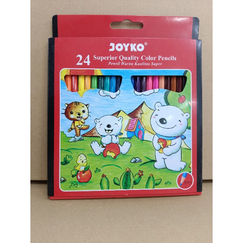 

ROBINSONMART// JOYCO PENSIL WARNA 24//