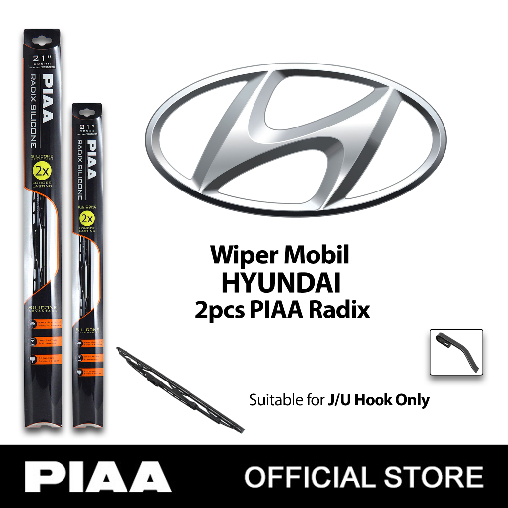 Wiper Mobil HYUNDAI - PIAA Radix Silicone