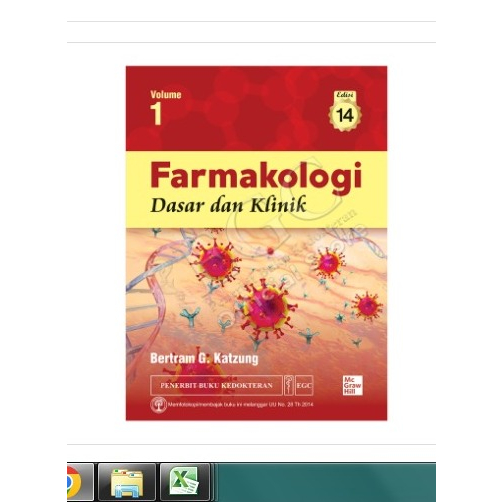 NEW ORI Farmakologi Dasar Katzung Vol 1 Edisi 14 EGC