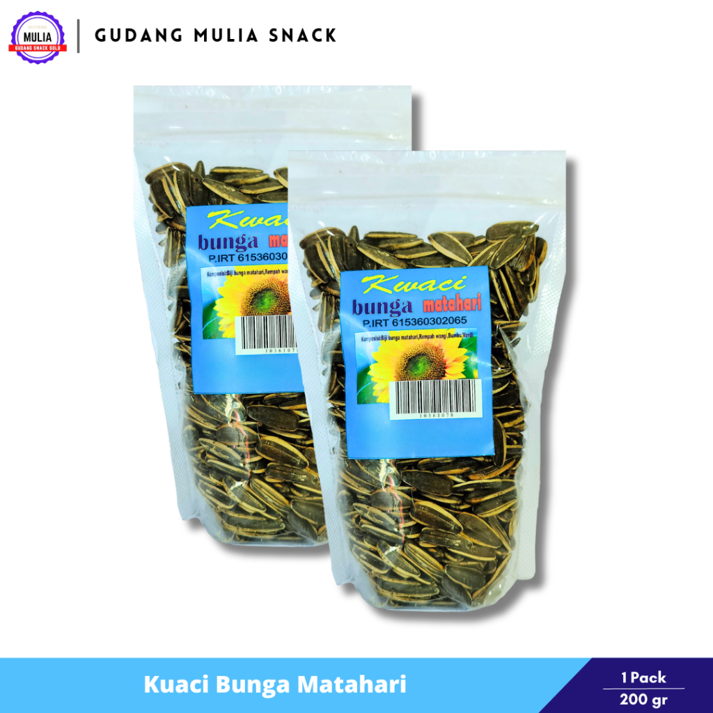 

Kuaci Biji Bunga Matahari | Sunflower Seed