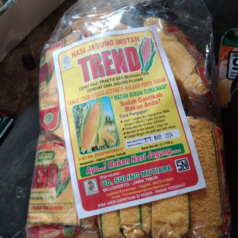 

nasi jagung instan trend isi 10pc