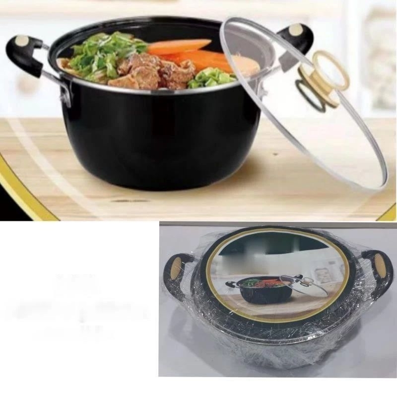 Panci kuah Enamel/Panci Kuah SINDA/Panci Kuah serbaguna 22 Cm