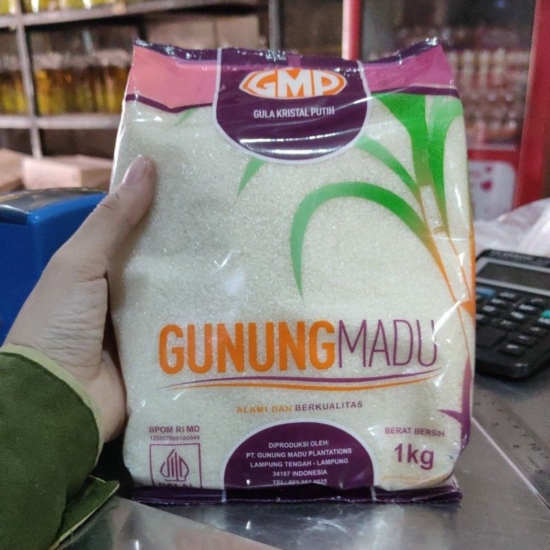 

Gula Putih GMP 1 Kg Gunung Madu