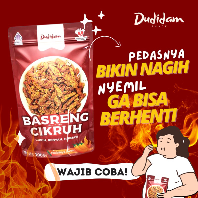

BASRENG CIKRUH PEDAS 250GR | DUDIDAM