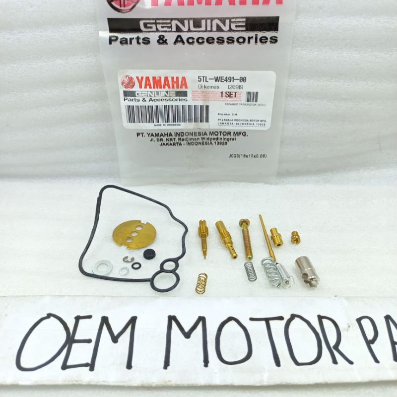 REPAIR KIT MIO REPAIR KIT MIO SPORTY REPAIR KIT KARBURATOR MIO SMILE 5TL