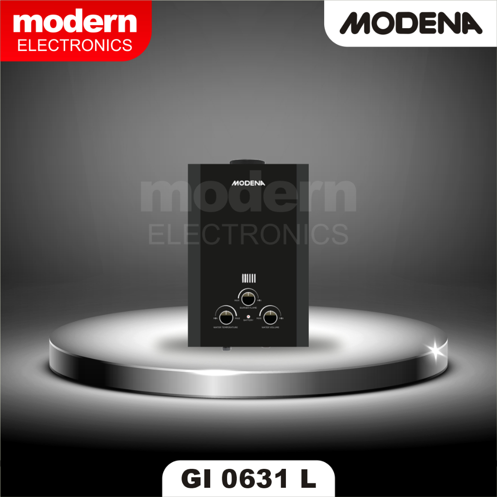 MODENA Gas Water Heater 6 Liter GI 0631 L Pemanas Air Gas