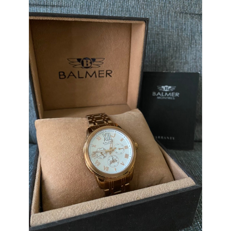 Preloved Second Jam Tangan Wanita Balmer Sapphire 7976 Original