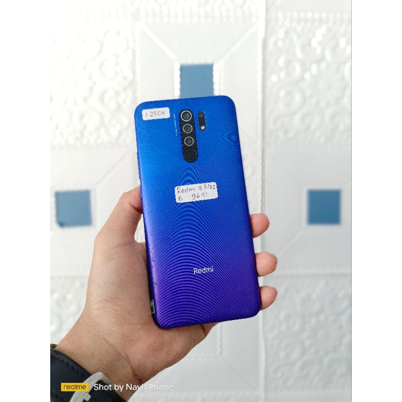 Handphone Hp Xiaomi Redmi 9 3/32 Second Original Resmi Seken Bekas Murah Bergaransi