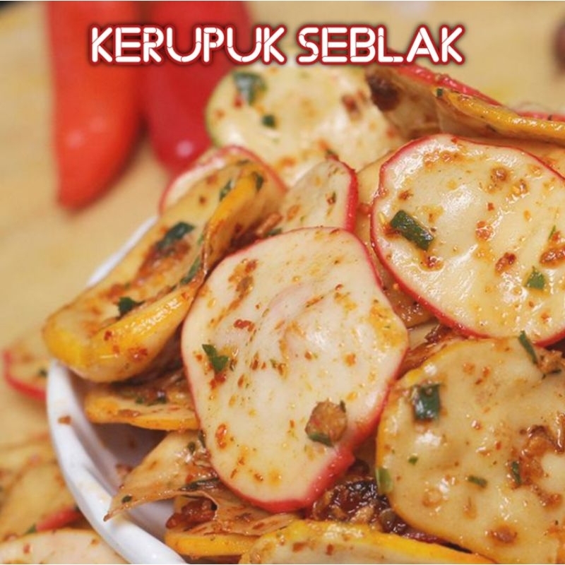 

Kerupuk seblak Bantet renyah gurih 500gr