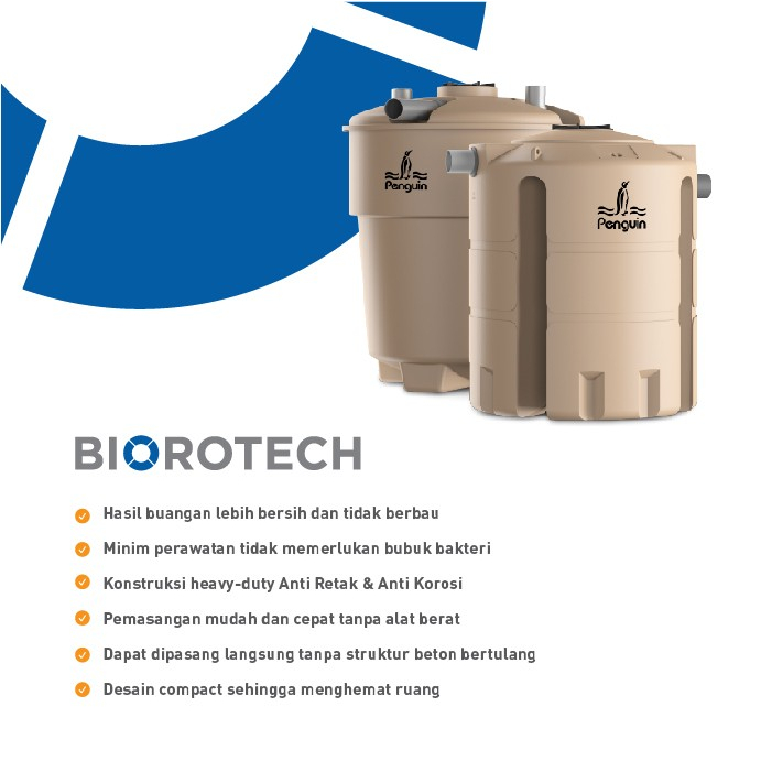 Septic Tank PENGUIN BIOROTECH | Tangki Septik | Sepiteng