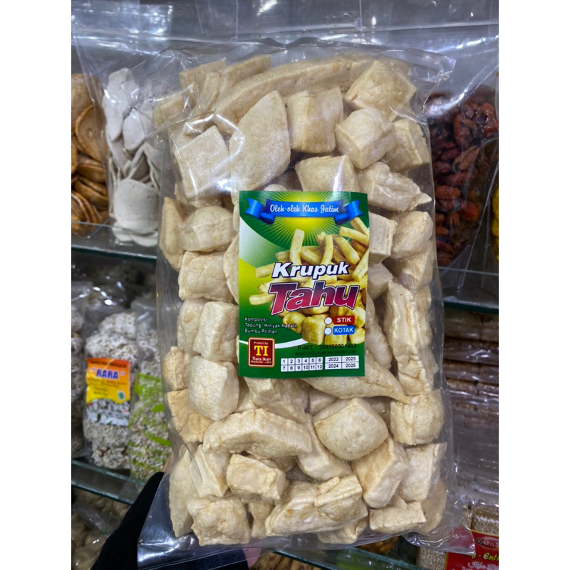 

KRUPUK TAHU ORIGINAL GURIH ASIN KERUPUK TAHU KOTAK OLEH - OLEH KHAS BLITAR