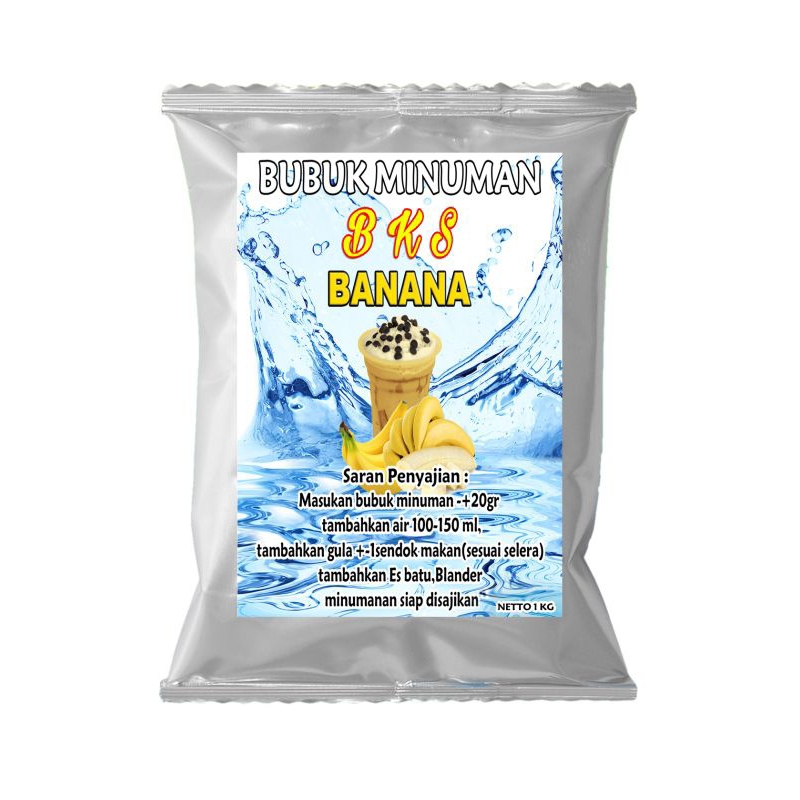 

Bubuk minuman banana