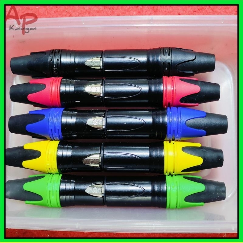 Jek Canon Jeck Microphone Xlr Kualitas Bagus