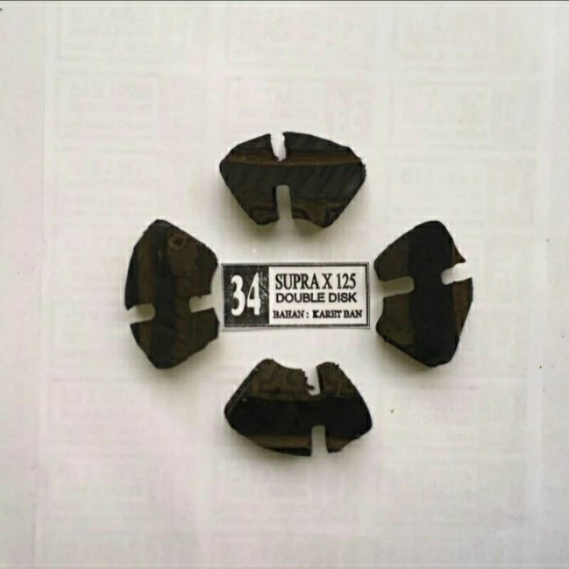 Karet Tromol Nap Gir Honda Supra X 125 Double Disk Cakram