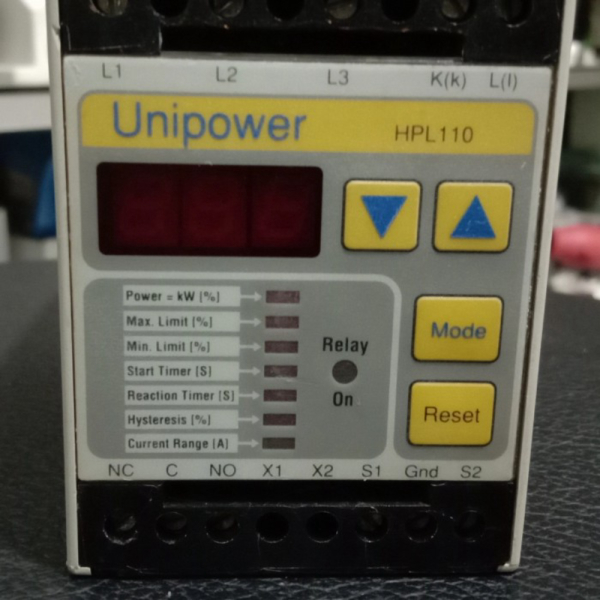 

Power Load Monitor UNIPOWER HPL110 overload underload dual limit Berkualitas