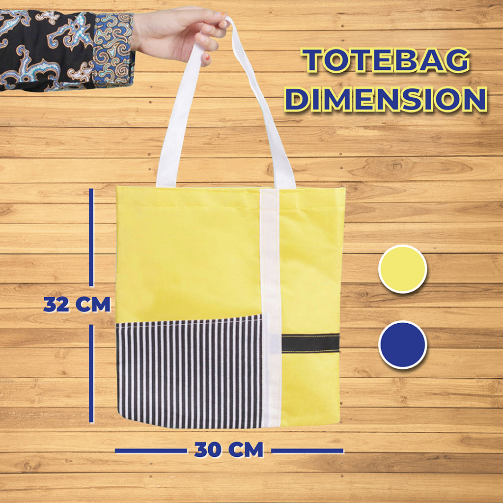 TOTE BAG KEREN BAGUS BISA RANSEL DAN SELEMPANG TB02