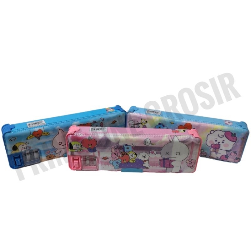 

Kotak Pencils Magnetik Karakter 2 Sisi/Pencils Case/Tempat Pensil