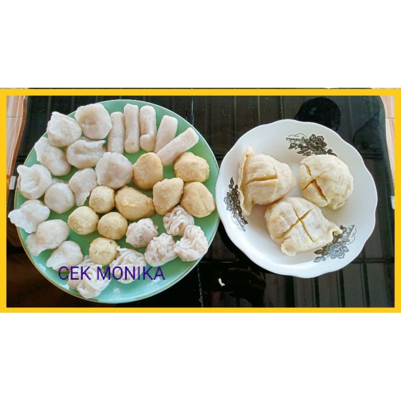 

pempek asli palembang isi 60 pcs + cuka