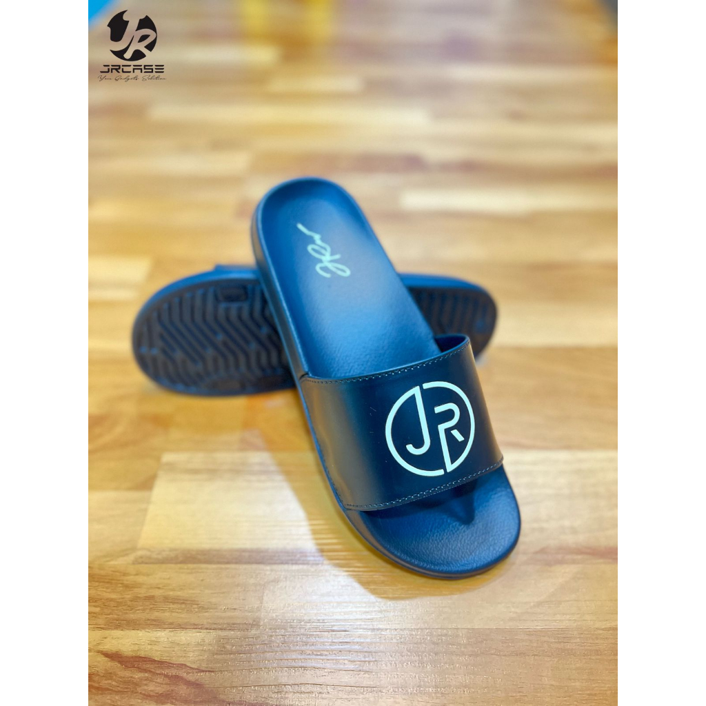 JRCASE Sandal Slide Casual Eva Unisex Black Motif Kobe Bryant Bull Size 39 40 41 42 43 Sendal Slop K