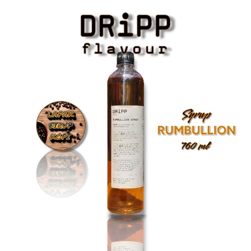 

Dripp - Rumbullion syrup 760ml - sirup minuman rasa rum