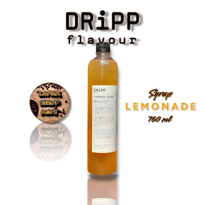 

Dripp - Lemonade syrup 760ml - sirup minuman rasa lemon