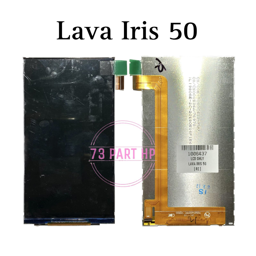 LCD Only Lava Iris 50 - Lcd Only Saja