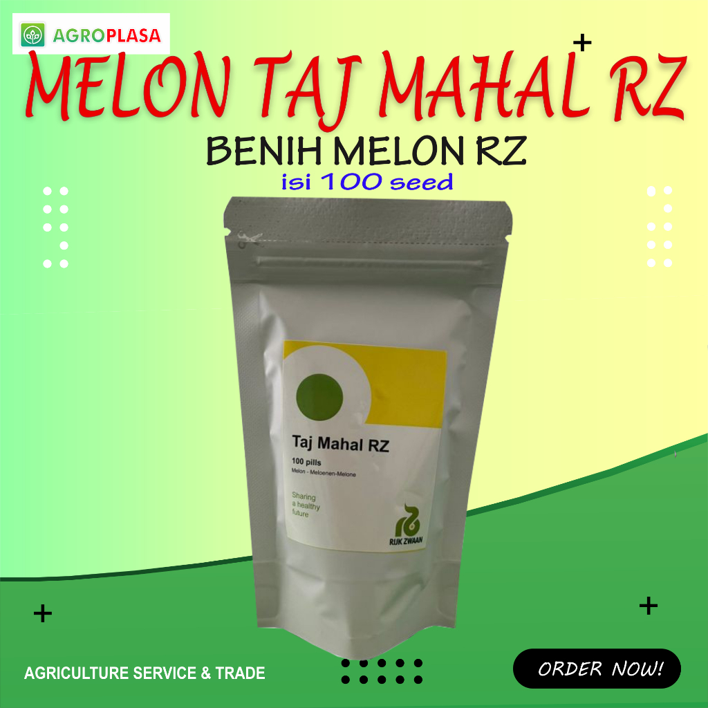 Benih Melon Taj Mahal Tajmahal RZ kemasan repack 100seed