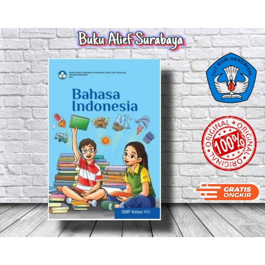 Buku Paket Siswa Bahasa Indonesia SMP Kelas 8 Kurikulum Merdeka Kurmer