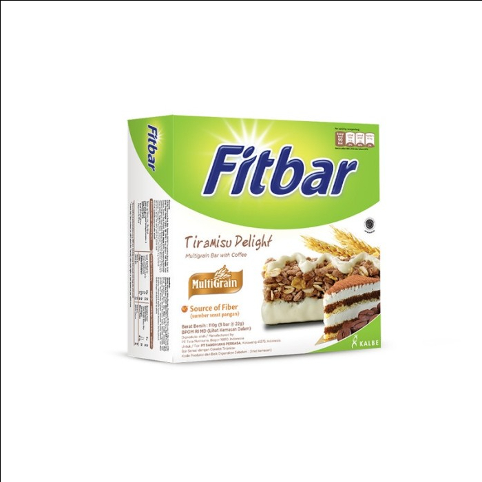 

Fitbar Tiramisu Delight 5x20gr