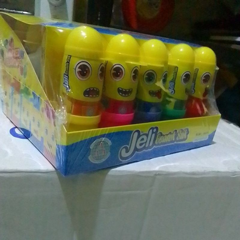 

Jelly Bentuk Stik Topi (JUMBO) isi 20pcs/18g