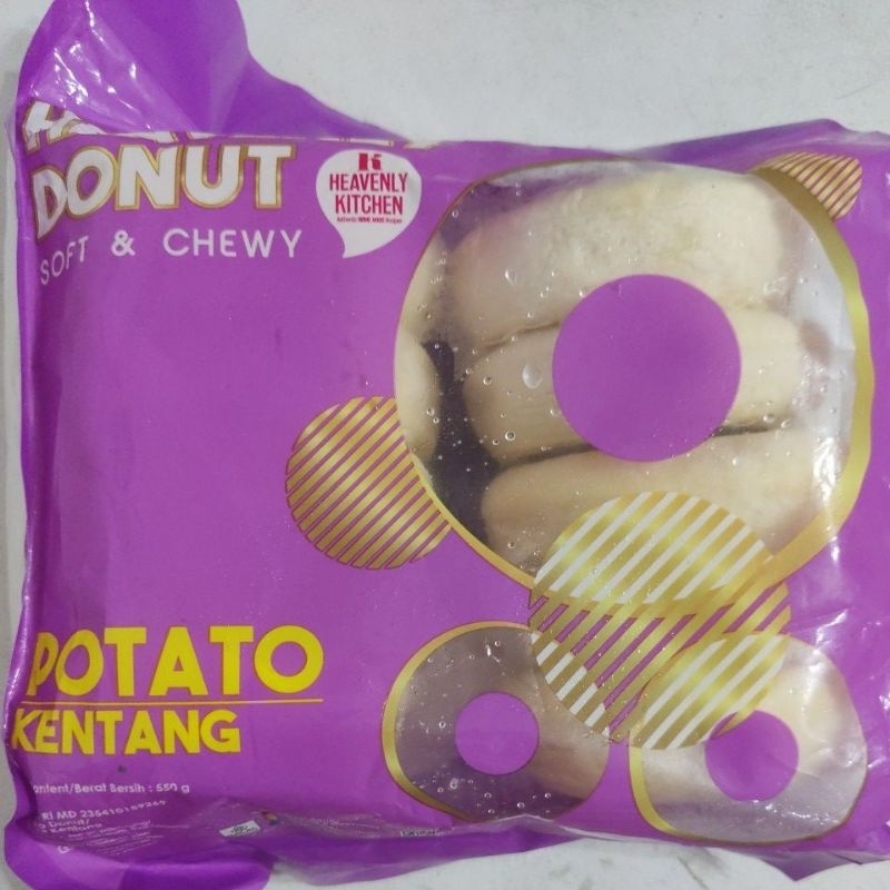 

donat heavenly kitchen / frozen donuts instant / donat KENTANG frozen donut