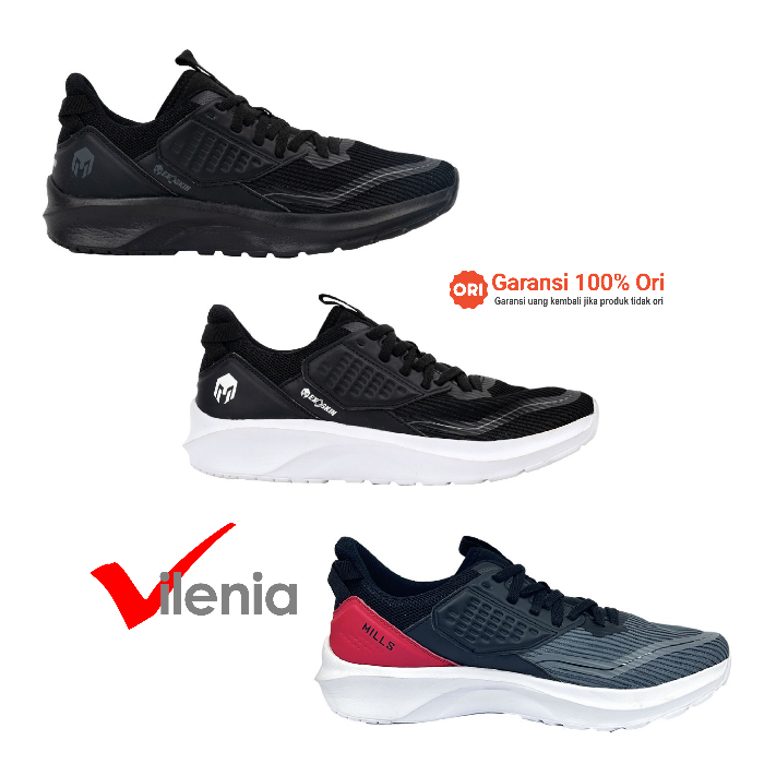 MILLS Sepatu Running Evander | Lari