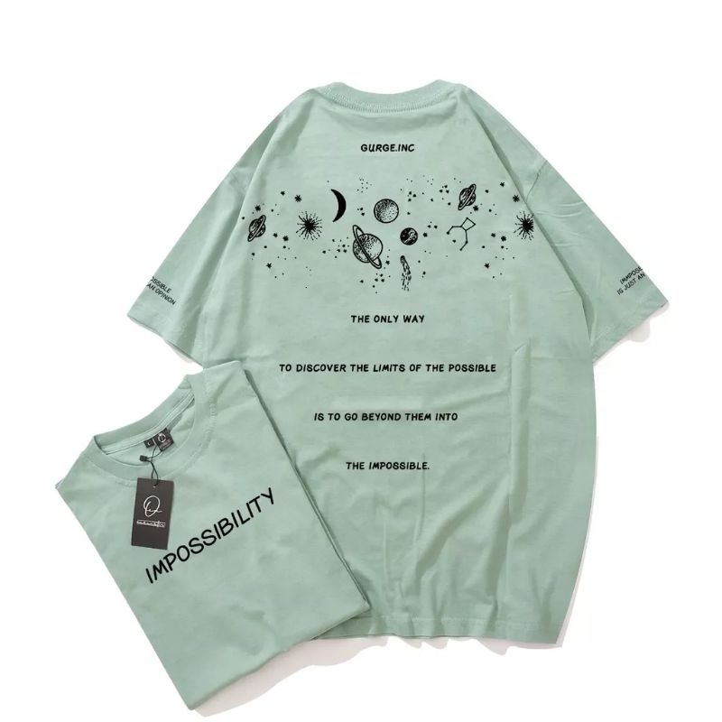 [OVERSIZE] BAJU KAOS OVERSIZE / OVERSIZED T-SHIRT "oceanetic smile"