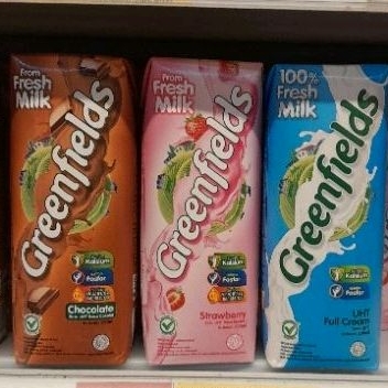 

Greenfields susu UHT 250ml rasa coklat / full cream/ strawberry